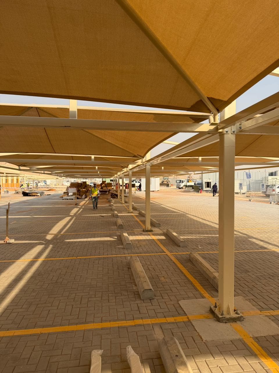Understanding Steel Parking Shade Specifications for KSA Projects